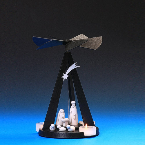 Mini-Black-Delta Pyramide, Christi Geburt - 26 cm