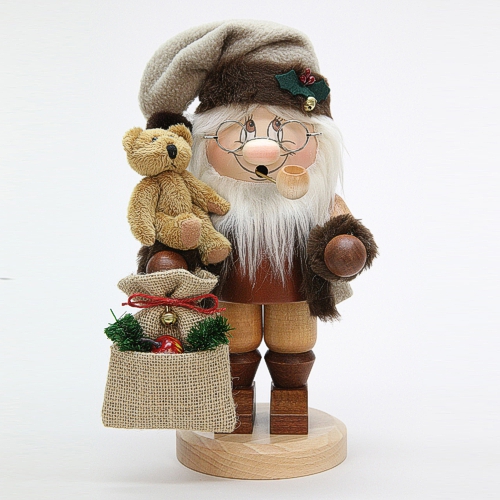 RM Wichtel Weihnachtsmann mit Teddy - 28 cm